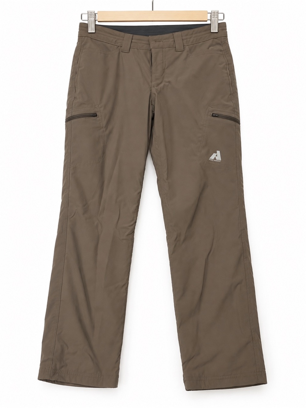 Eddie Bauer Ascent Women’s Olive Fleece- Lined Outdoor Pants 2P